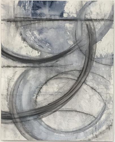 image of painting by artist Martha Hope Carey entitled Tether